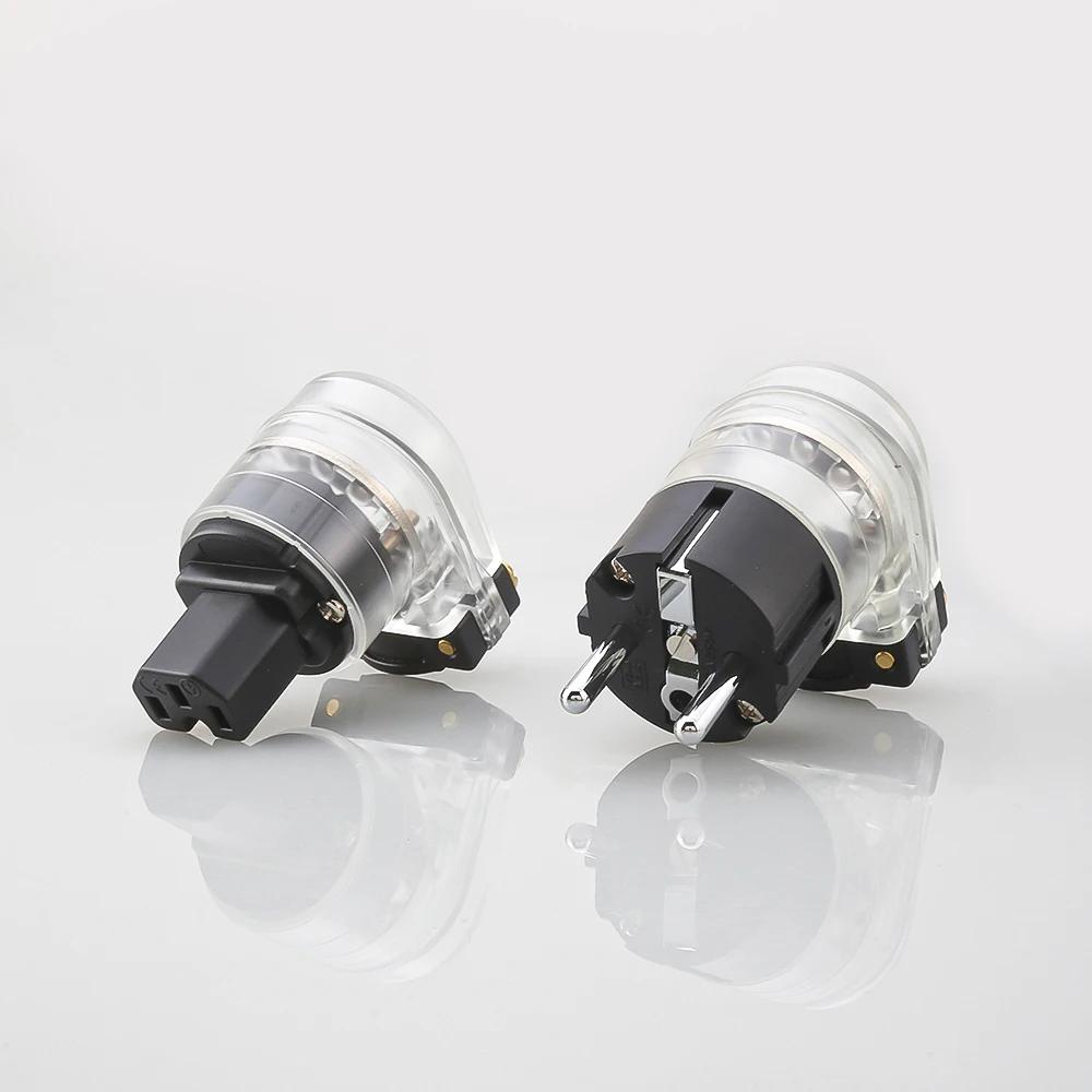 HiFi IEC C13 ϼ ε   Ŀ,  ÷, L  EU ÷, Ϳ DIY  ̺
